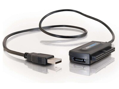 Câble adaptateur USB 2,0 vers SATA ou IDE C2G 30504