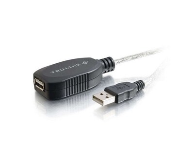 C2G 39000 12m (39.4') USB 2.0 A Male to A Female Extension Cable