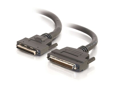 C2G 20710 1.8m (6') LVD/SE VHDCI .8mm 68-pin Male to SCSI-3 MD68 Male (ThumbScrew) Cable