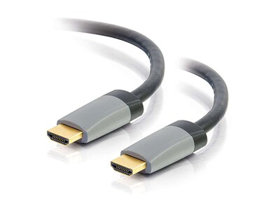 Câble HDMI à sélection de vitesse standard 15 M 42527 de C2G avec Ethernet mâle à mâle pour installation murale CL2 (49,2 pi)