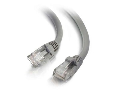 Câble de raccordement sans coupure non blindé (UTP) 03970 Cat6 de C2G pour réseau de 12 pi - Gris