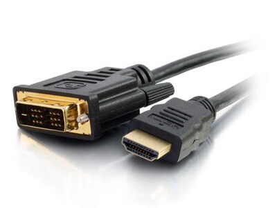 C2G 42513 0.5m (1.6') HDMI to DVI-D Digital Video Cable