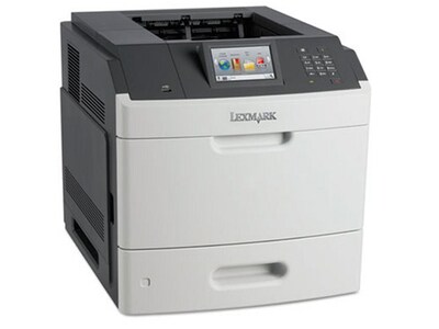 Imprimante laser monochrome avec 55 pages par minute, 1200X  MS810DE de Lexmark