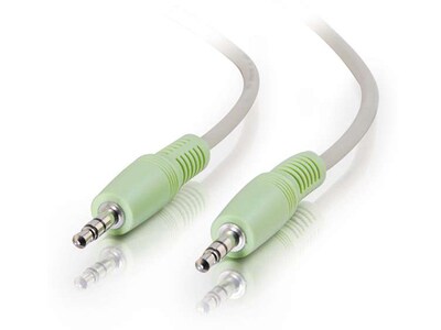 Câble audio stéréo avec prise 3,5 mm M/M de 25 pi (Code couleur PC-99)