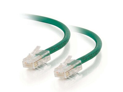 Câble de raccordement Cat5e pour réseau non-initialisé non-blindé (UTP) de 3 pi - Vert
