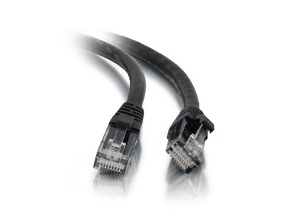 C2G 00403 1.8m (6’) Cat5e Snagless Unshielded (UTP) Network Patch Cable - Black