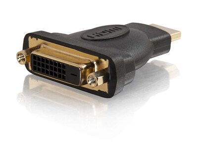 C2G 40745 Velocity DVI-D Female to HDMI Male Inline Adapter