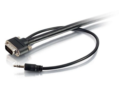 C2G 50226 3m (10') Select VGA + 3.5mm A/V Cable M/M