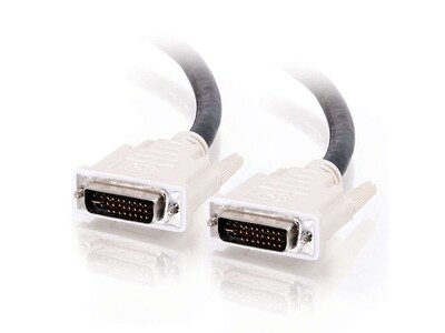 C2G 29528 5m (16.4ft) DVI-I M/M Dual Link Digital/Analog Video Cable