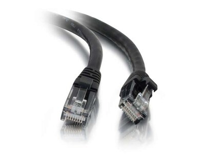 Câble de raccordement Cat5e sans coupure non-blindé (UTP) pour réseau de 15 pi - Noir