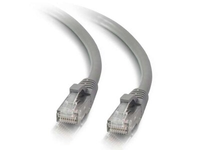 Câble de raccordement Cat5e sans coupure non-blindé (UTP) pour réseau de 15 pi - Gris