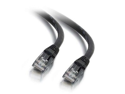 C2G 03986 3.6m (12') Cat6 Snagless Unshielded (UTP) Network Patch Cable - Black