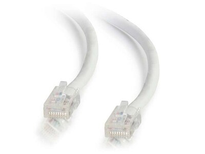 C2G 23803 7.6m (25') Cat5e Non-Booted Unshielded (UTP) Network Patch Cable - White