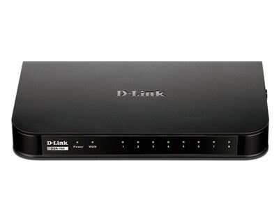 Routeur VPN SSL avec fil DSR-150 de D-Link, à 8 ports LAN 10/100M, 1 port WAN, VPN, SSL