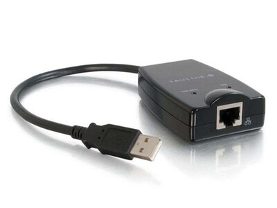 USB à adaptateur Ethernet Gigabit TruLink (USB Mâle à Rj-45 femelle) de C2G