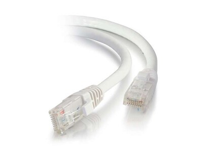 C2G 00482 0.6m (2') Cat5e Snagless Unshielded (UTP) Network Patch Cable - White