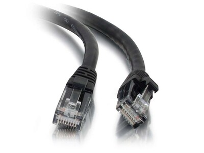 C2G 00402 1.2m (4') Cat5e Snagless Unshielded (UTP) Network Patch Cable - Black