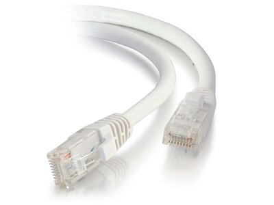 C2G 00483 1.2m (4') Cat5e Snagless Unshielded (UTP) Network Patch Cable - White