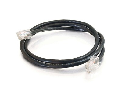C2G 24508 2.1m (7') Cat5e Non-Booted Unshielded (UTP) Network Crossover Patch Cable - Black