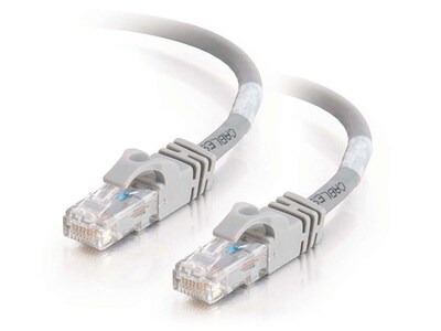 C2G 27821 1m (3') Cat6 Snagless Unshielded (UTP) Network Crossover Patch Cable - Grey