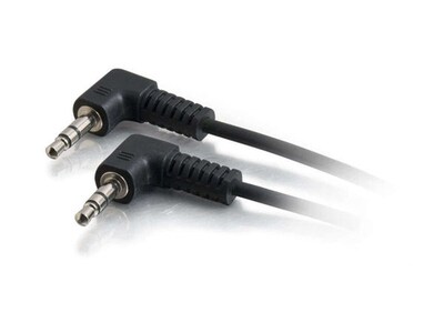 C2G 40584 1.8m (6ft) 3.5mm Right Angled M/M Stereo Audio Cable