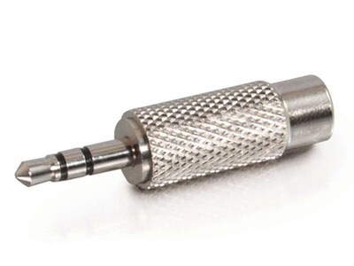 Adaptateur audio C2G mâle 3,5 mm stéréo à femelle RCA mono