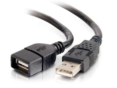 Câble d'extension USB A/A de 3 m C2G - Noir