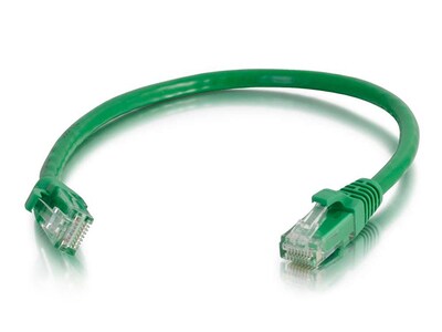 Câble de raccordement sans coupure cat6 Rj45 M/M 550 mhz de 14 pi C2G Vert