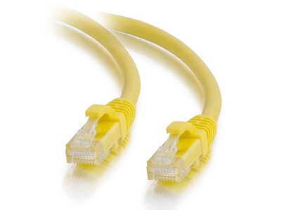 C2G 00436 4.5m (15') Cat5e Snagless Unshielded (UTP) Network Patch Cable - Yellow