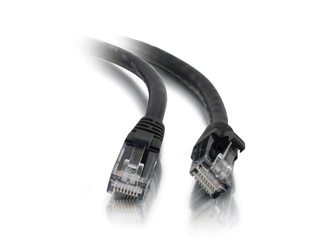 C2G 00407 6m (20') Cat5e Snagless Unshielded (UTP) Network Patch Cable - Black