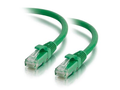 Câble de raccordement sans coupure 00417 Cat5e de 20 pi de C2G - vert