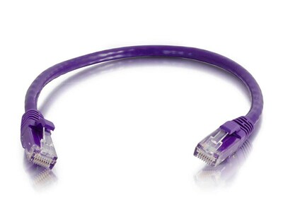 C2G 04031 4.6m (15') Cat6 Snagless Unshielded (UTP) Network Patch Cable - Purple