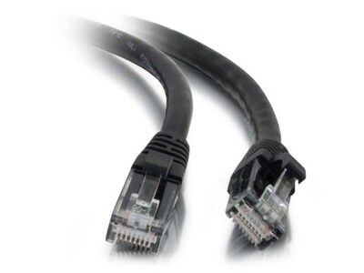 C2G 00408 9.1m (30') Cat5e Snagless Unshielded (UTP) Network Patch Cable - Black