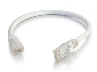 Câble de raccordement sans coupure non blindé (UTP) Cat6 pour réseau 04042 C2G de 9,1 m (30 pi) - blanc