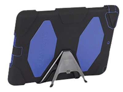 Griffin Survivor Case for iPad Air - Black & Blue