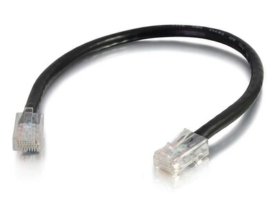 Câble de raccordement non-initialisé non blindé (UTP) 04115 Cat6 de C2G pour réseau de 10 pi - Noir