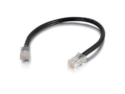 C2G 04111 1.8m (6') Cat6 Non-Booted Unshielded (UTP) Network Patch Cable - Black
