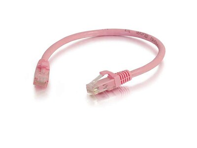C2G 04048 1.8m (6') Cat6 Snagless Unshielded (UTP) Network Patch Cable - Pink