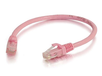 C2G 04046 1.2m (4') Cat6 Snagless Unshielded (UTP) Network Patch Cable - Pink