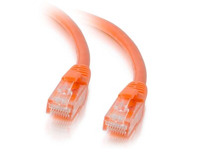 Câble de raccordement sans coupure non blindé (UTP) 00449 Cat5e de C2G pour réseau de 10 pi - Orange