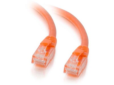 Câble de raccordement sans coupure non blindé (UTP) 00444 Cat5e de C2G pour réseau de 5 pi - Orange