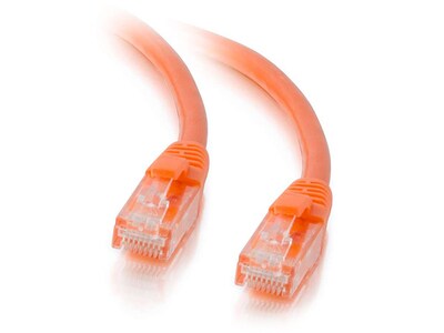 Câble de raccordement sans coupure non blindé (UTP) 00443 Cat5e de C2G pour réseau de 4 pi - Orange