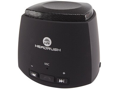 Haut-Parleur Bluetooth® Portatif Boom de HeadRush - Noir