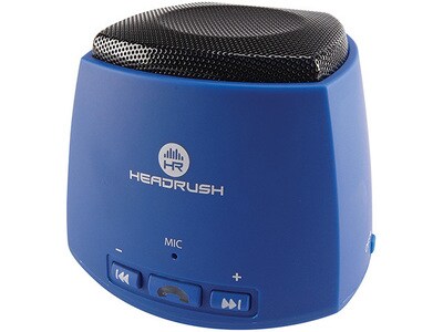 Haut-Parleur Bluetooth® Portatif Boom de HeadRush - Bleu