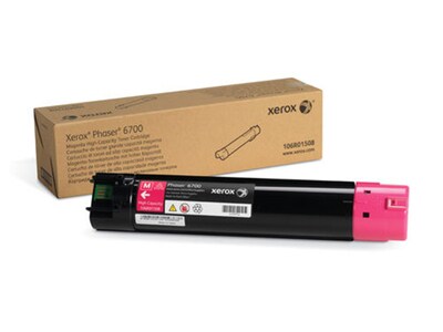 Xerox 106R01508 High-Capacity Toner Cartridge for Phaser 6700 - Magenta