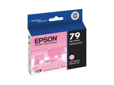 Epson T079620 High-Capacity Ink Cartridge for Stylus Photo 1400 - Light Magenta