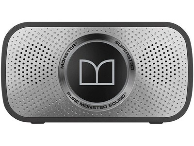 Monster® SuperStar™ High Definition Bluetooth® Speaker - Grey