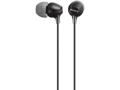 Sony MDR-EX15LPB In-Ear Wired Earbuds - Black