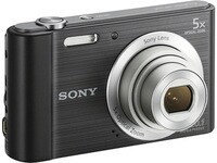Sony Cyber-shot DSCW800B 20.1MP Camera - Black - Refurbished