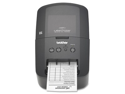 Imprimante d'étiquette sans fils et ethernet QL-720NW de Brother à haute vitesse